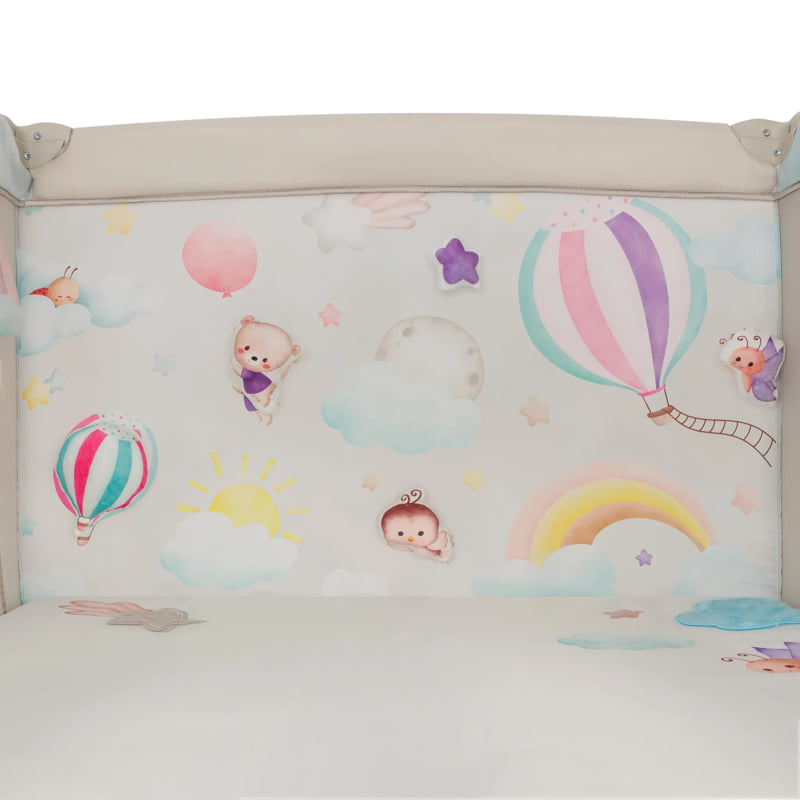Бебешка кошара за игра Lionelo Mille Plus