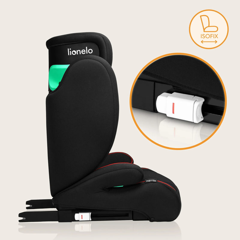 Стол за кола Lionelo Hugo i-Size, 100-150 см