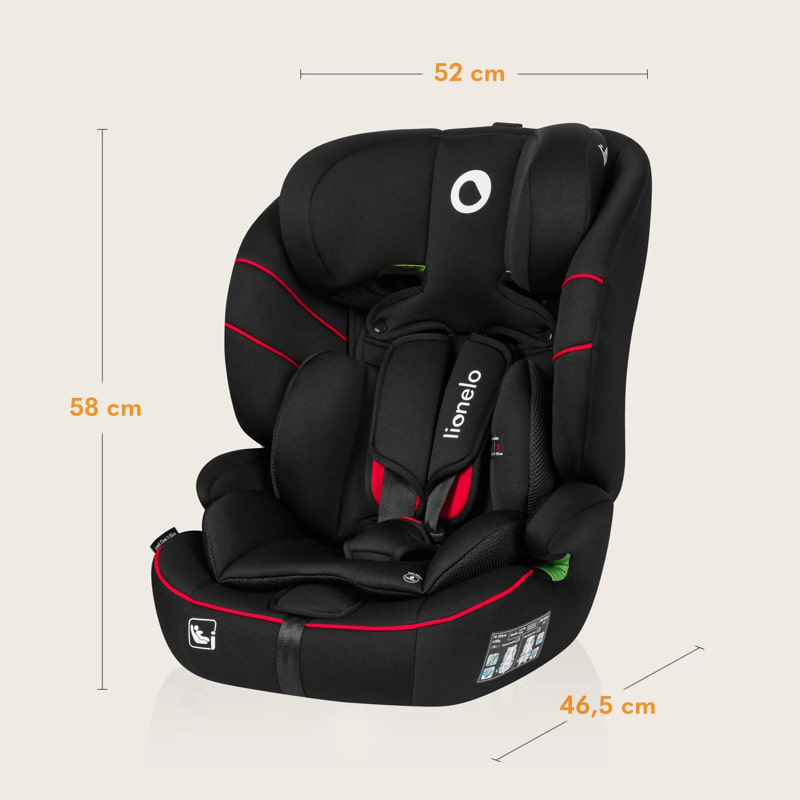 Стол за кола Lionelo Levi i-Size, 76-150 см
