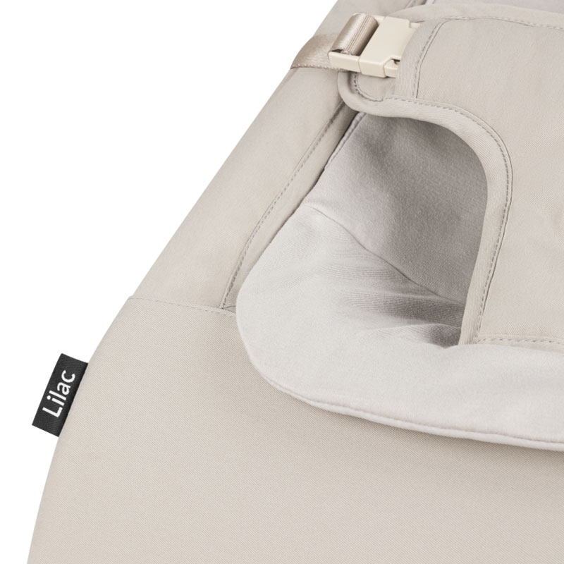 Бебешки шезлонг Lionelo Lilac Beige Sand