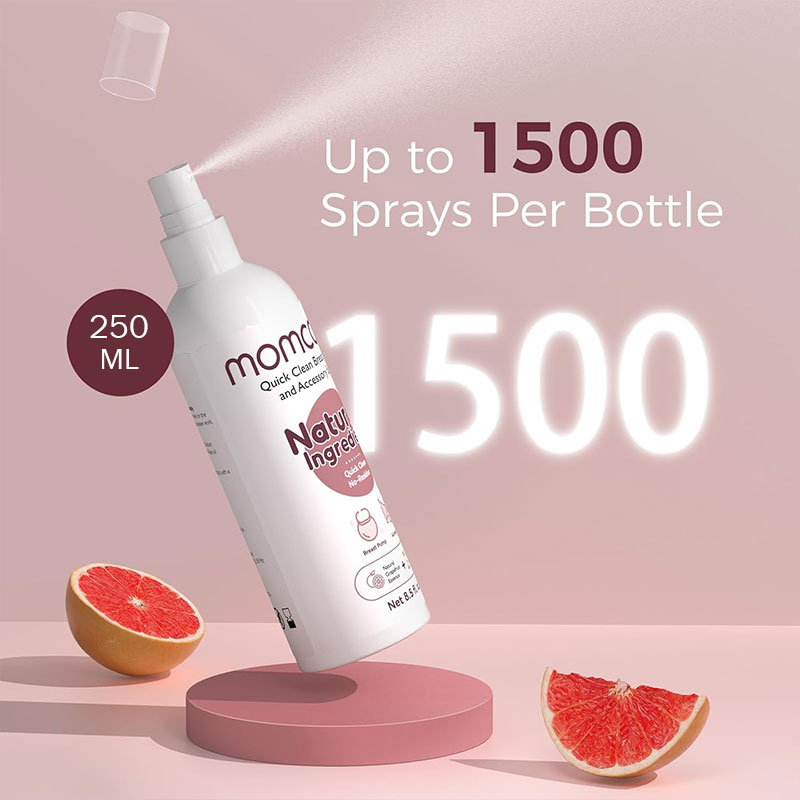 Спрей за почистване на помпa за кърма Momcozy 250 мл