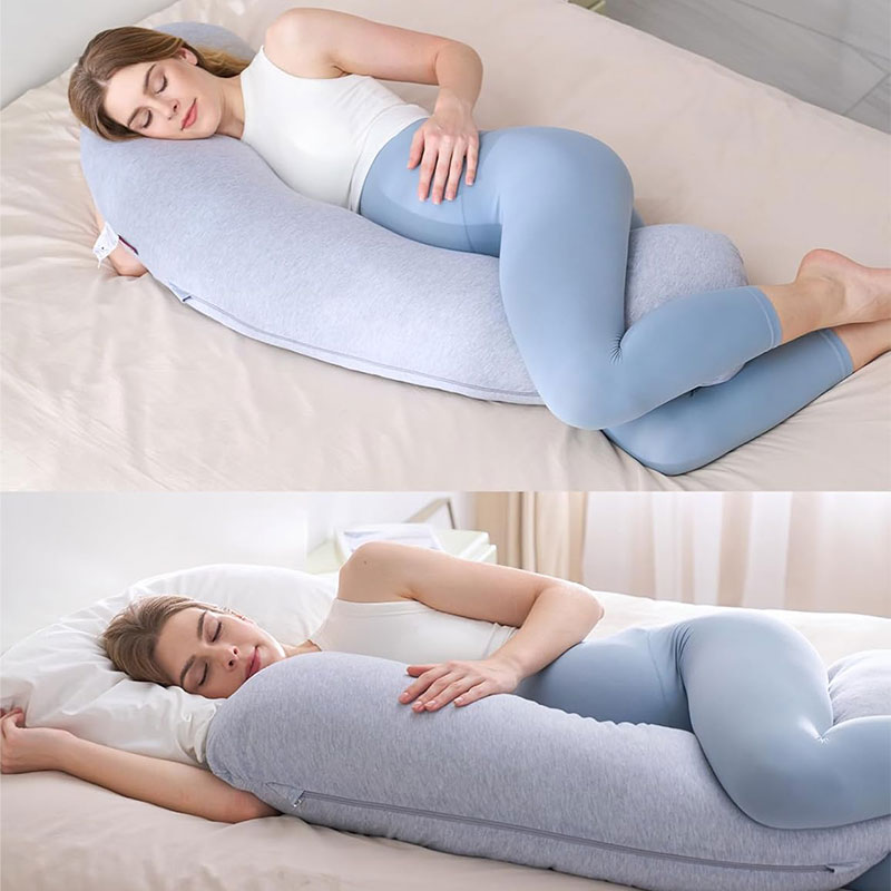 Възглавница за бременни и кърмене Momcozy J-образна