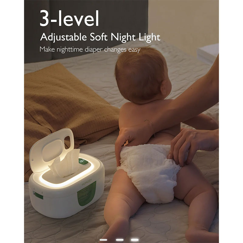Уред за затопляне на бебешки мокри кърпи Momcozy