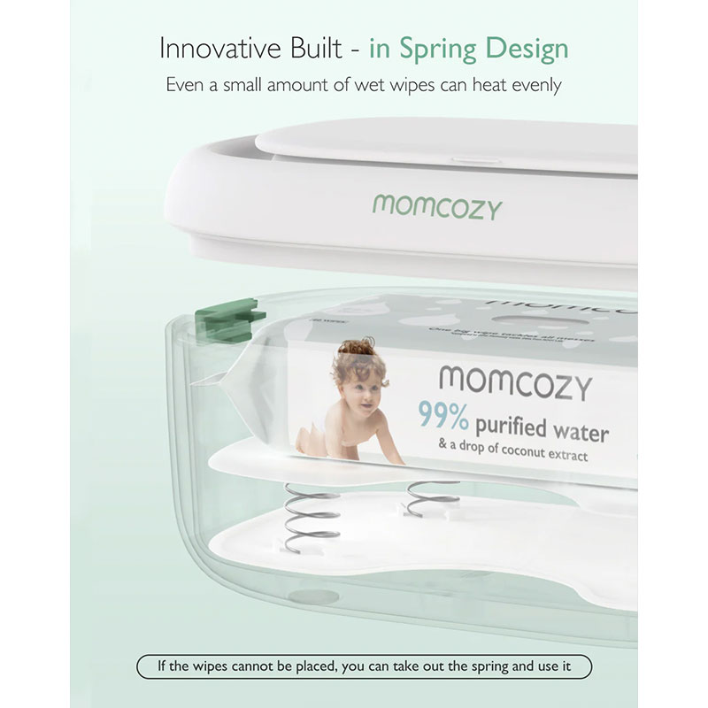 Уред за затопляне на бебешки мокри кърпи Momcozy