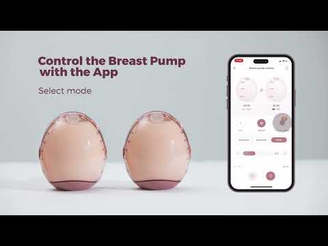 Смарт двойна електрическа помпа за кърма Momcozy Air 1 Ultra-slim, с мобилно приложение