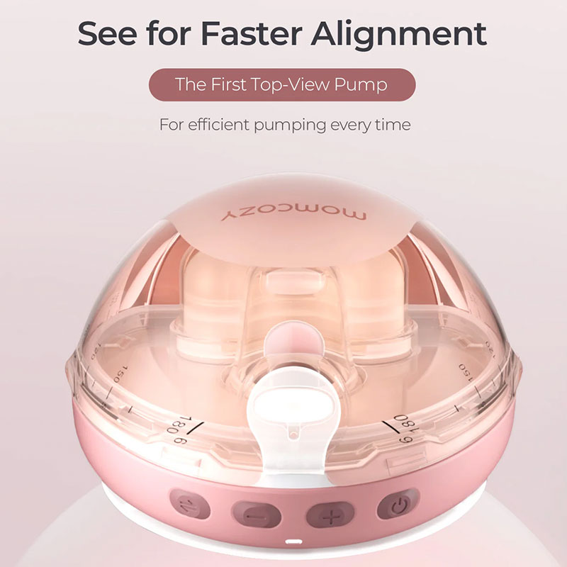 Смарт двойна електрическа помпа за кърма Momcozy Air 1 Ultra-slim, с мобилно приложение