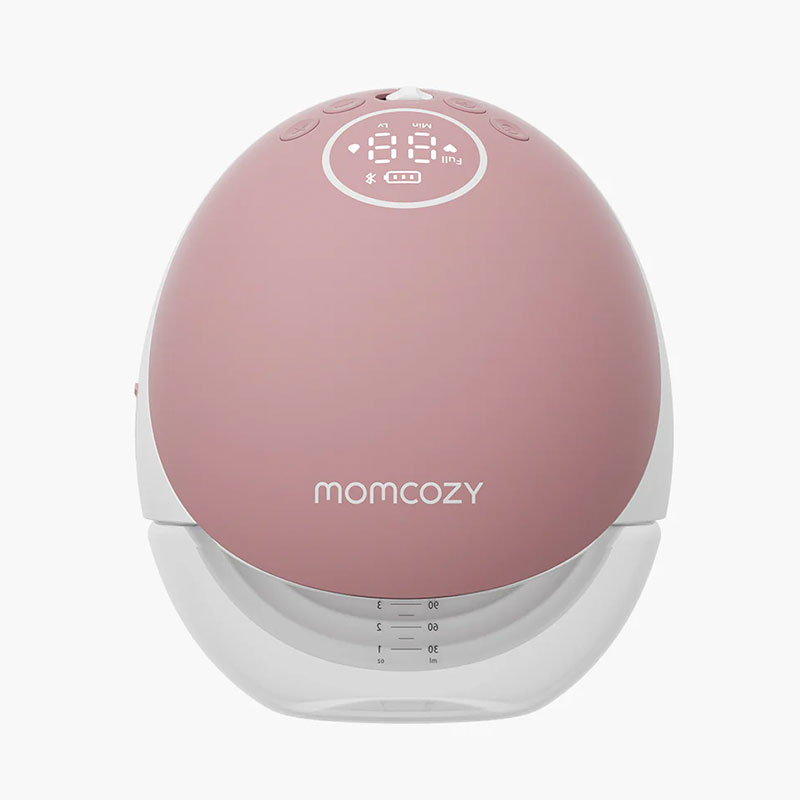 Електрическа помпа за кърма Momcozy Mobile Flow™ M9, Hands-free, Cozy Red