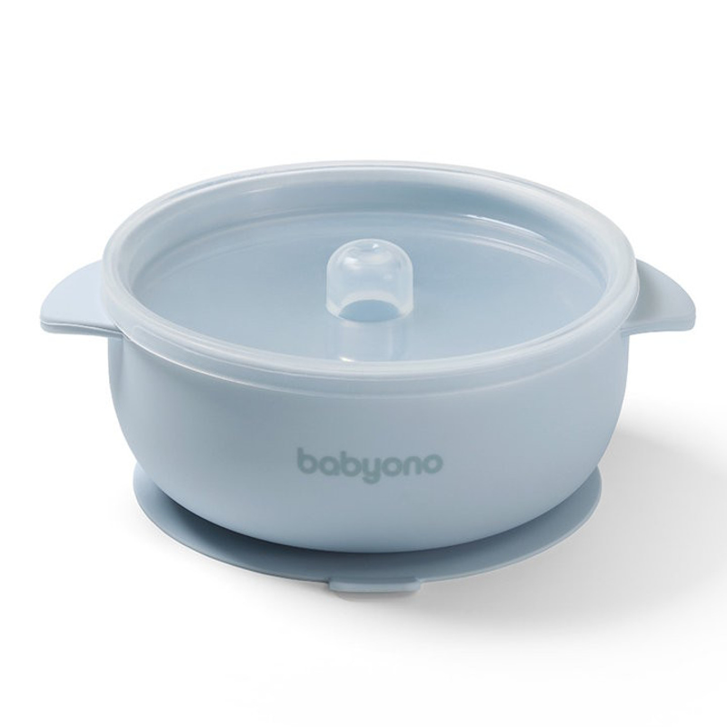 Детска силиконова купа с вендуза BabyOno 1662