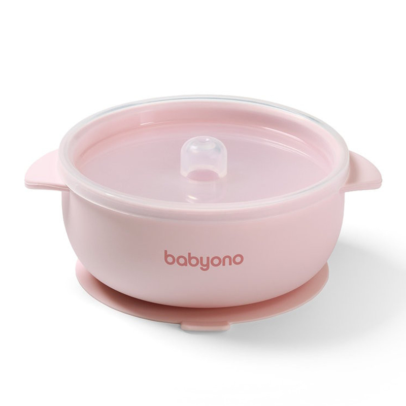 Детска силиконова купа с вендуза BabyOno 1662