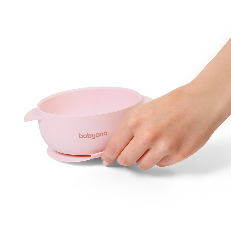 Детска силиконова купа с вендуза BabyOno 1662