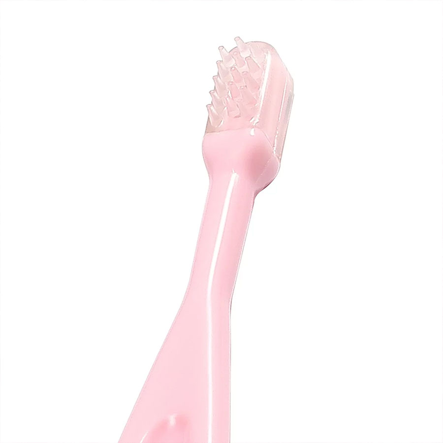 Комплект четки за зъби Babyono 3 бр. 550/01 Розов
