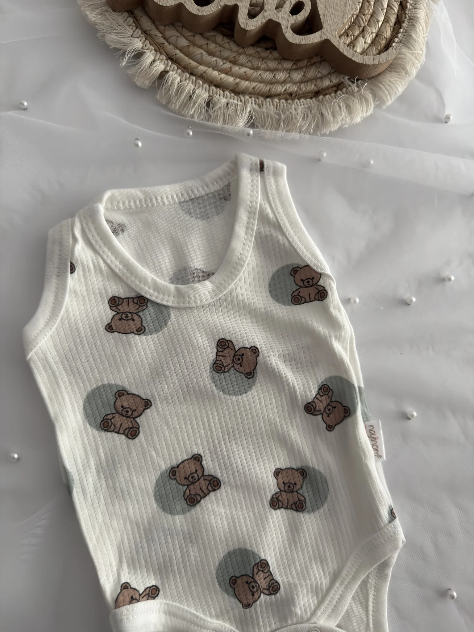 Бебешко рипсено боди „Мечета“ 2