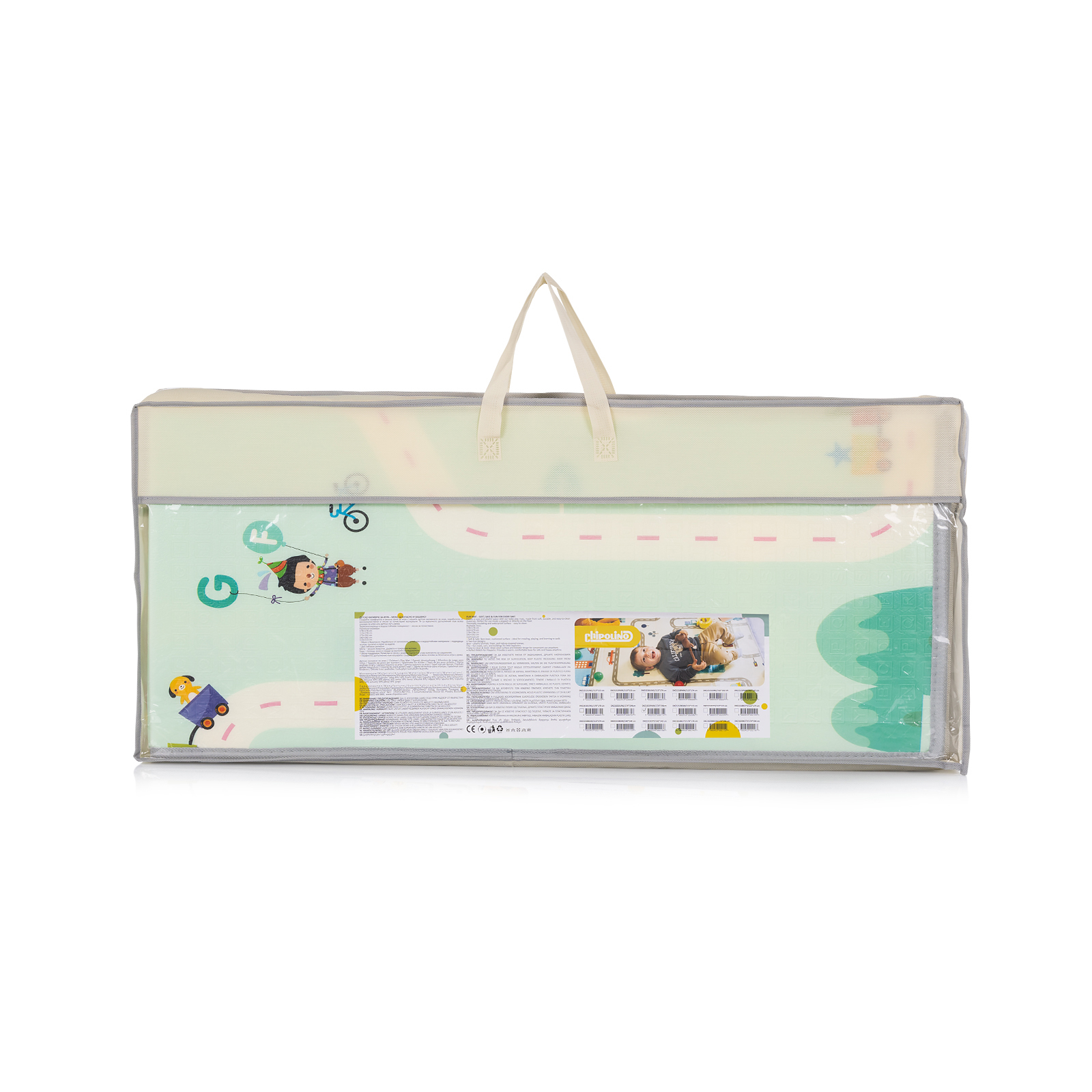 Детско килимче за игра Лунапарк113*113cm