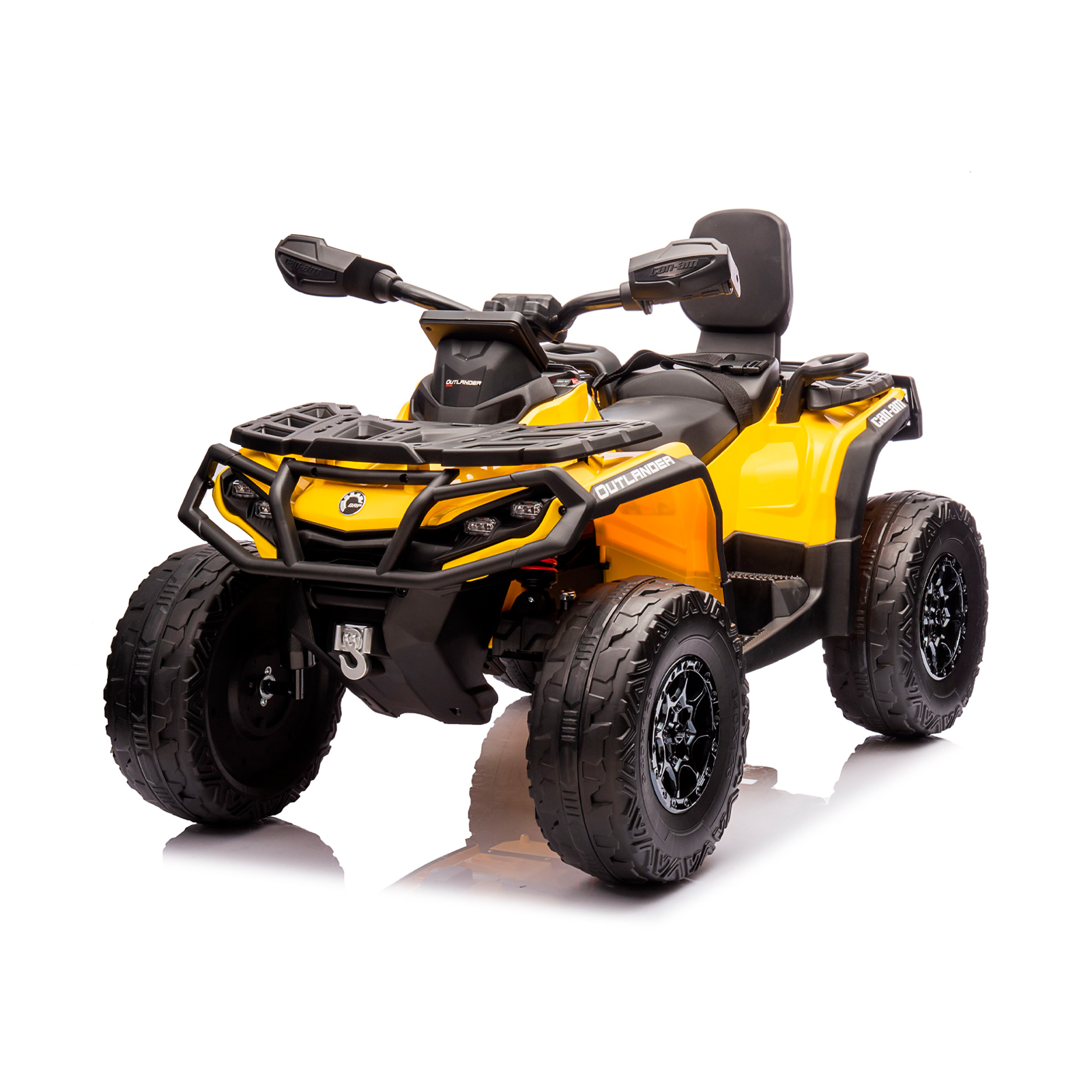 Ел. ATV CAN AM OUTLANDER жълто EVA гуми