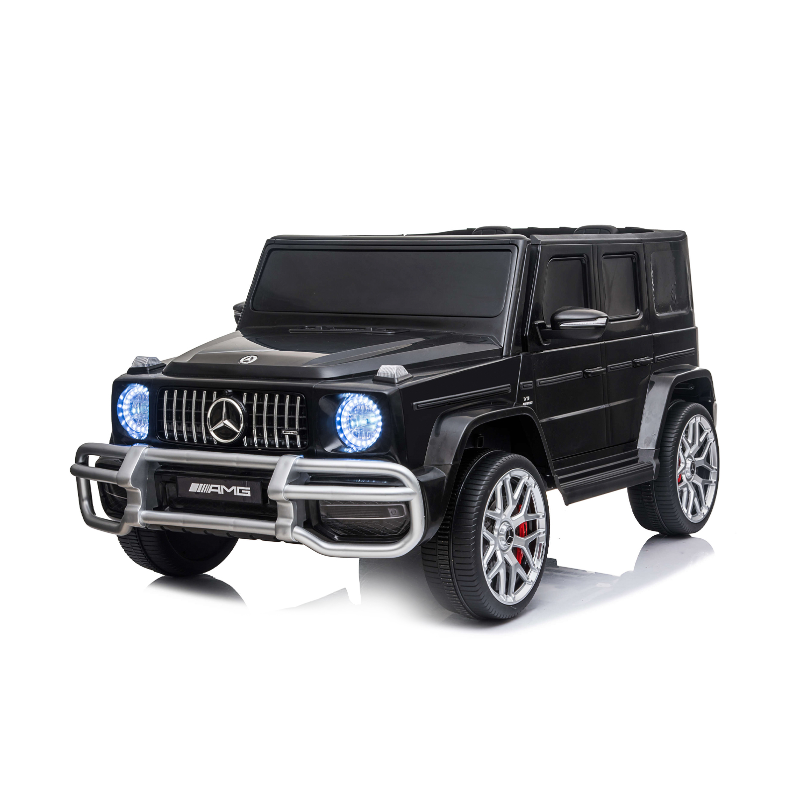 Eл.джипMERCEDES G63 за две деца черен EV