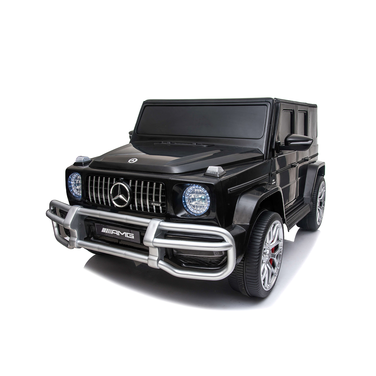Eл.джипMERCEDES G63 за две деца черен EV