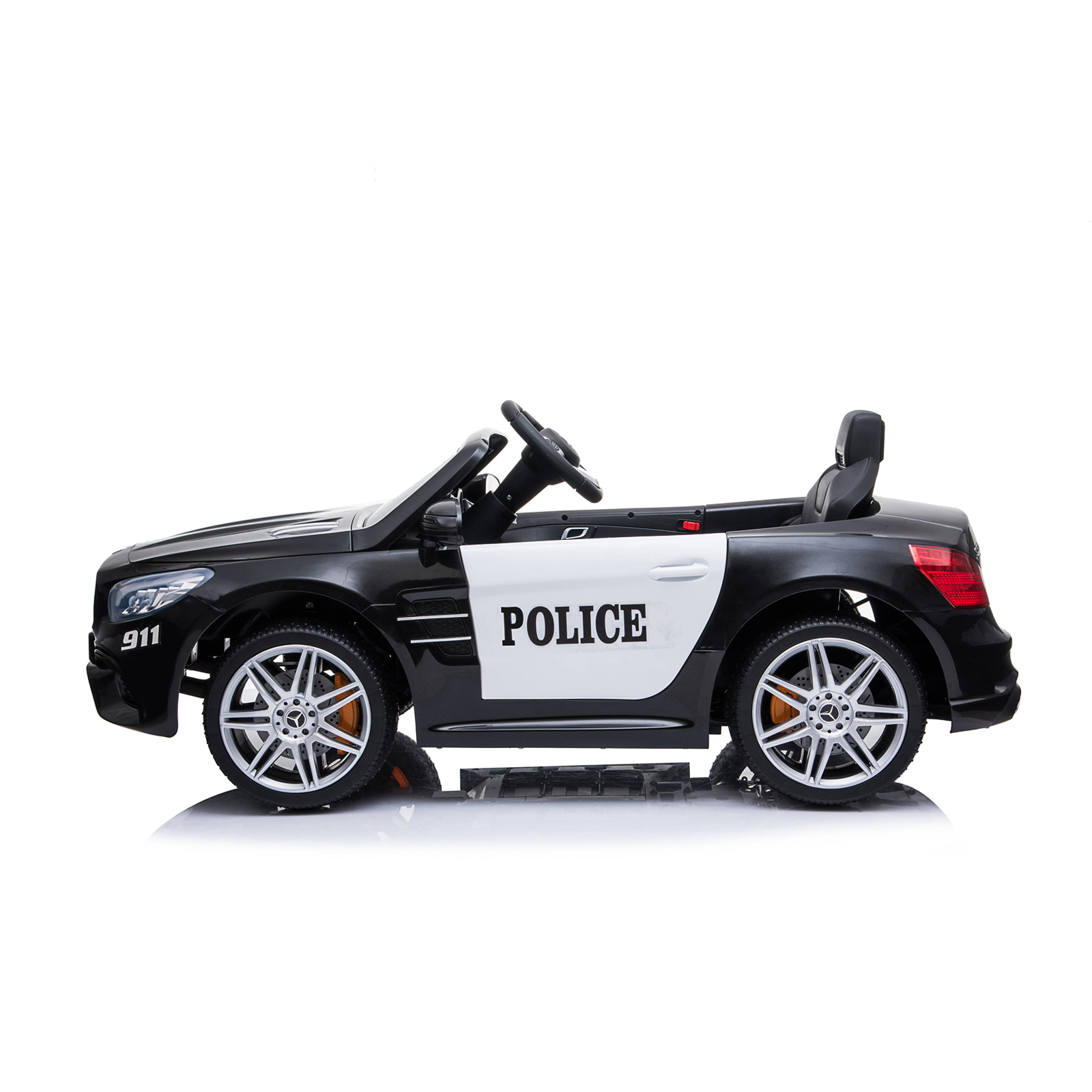 Ел. кола Police Mercedes SL500 черна