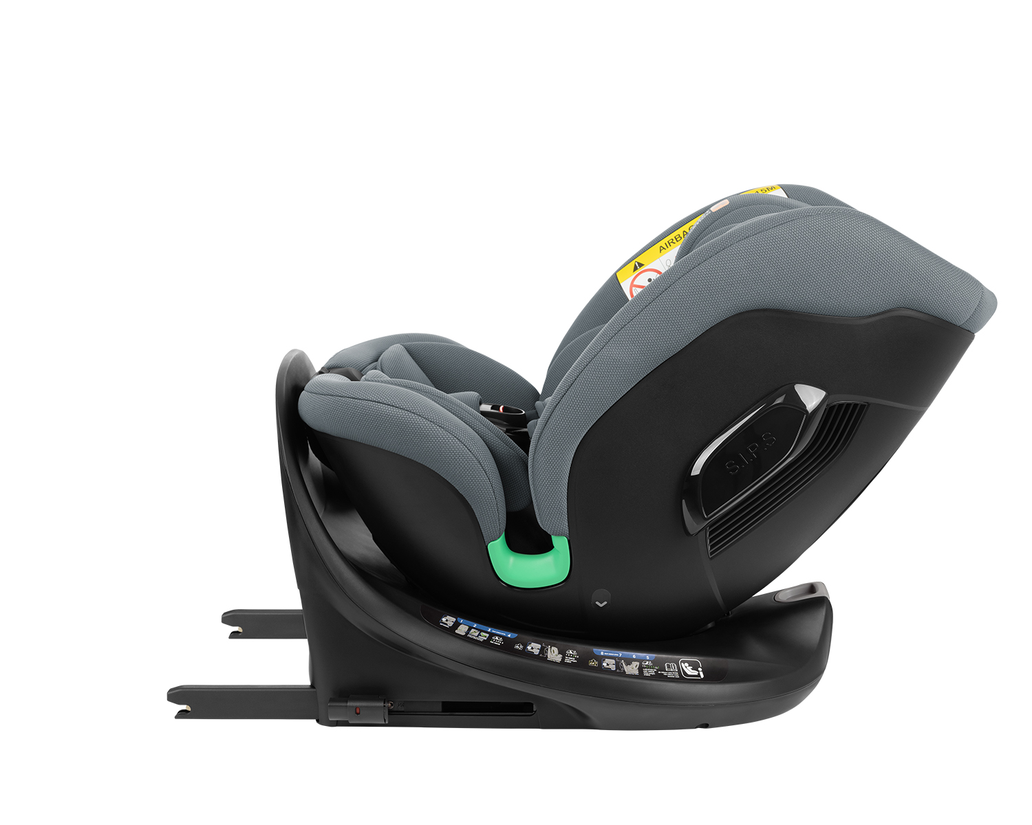 Стол за кола 40-150 см i-Tour i-SIZE Dark Grey