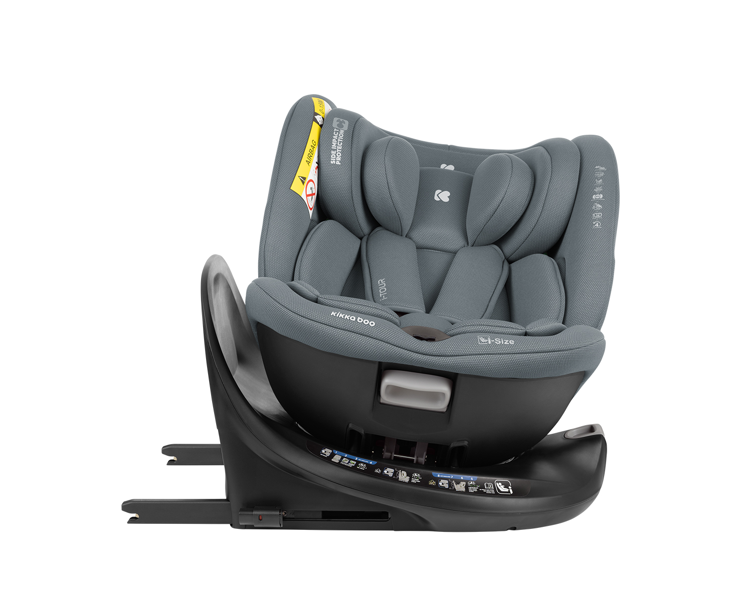 Стол за кола 40-150 см i-Tour i-SIZE Dark Grey