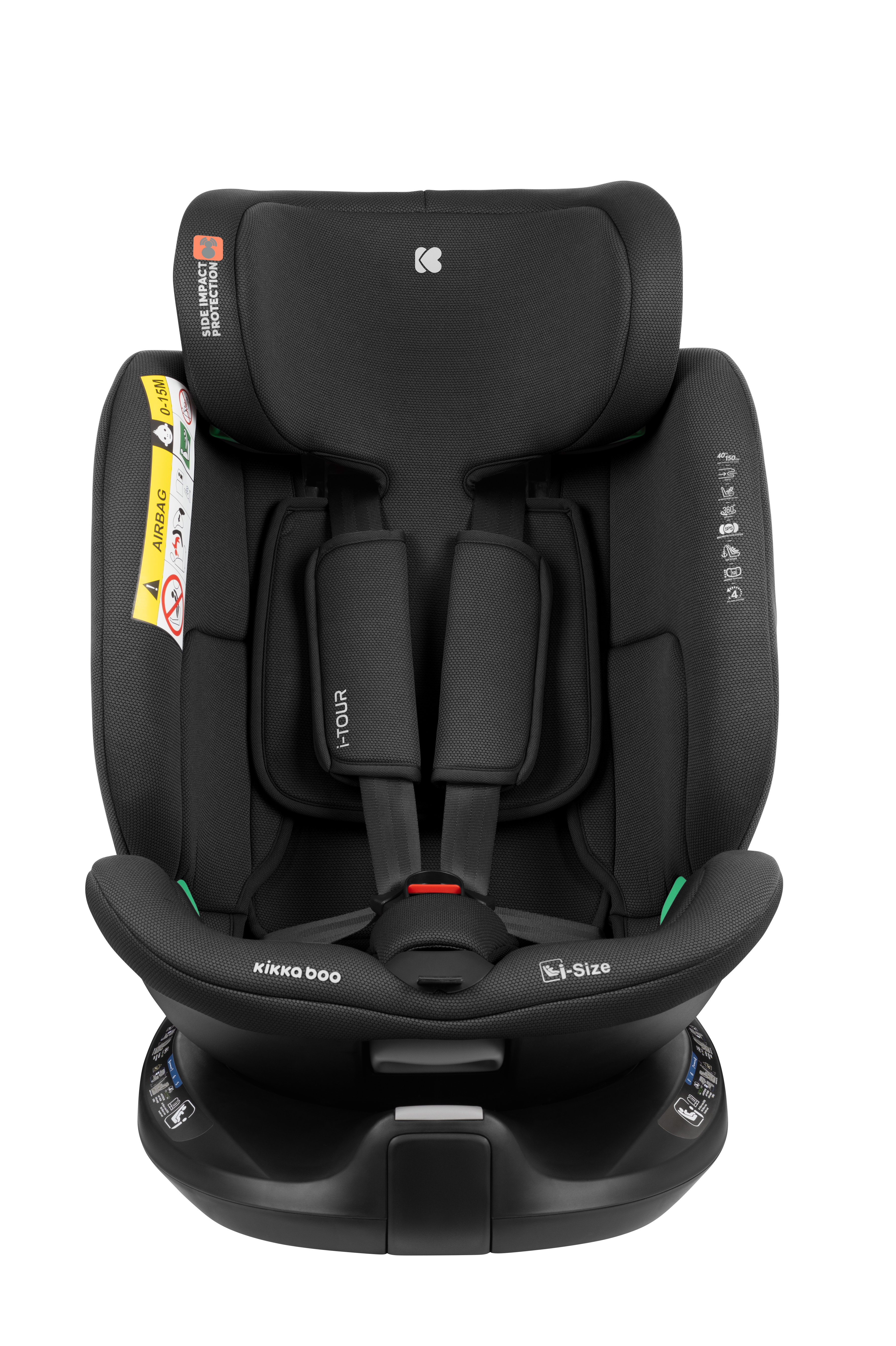 Стол за кола 40-150 см i-Tour i-SIZE Black