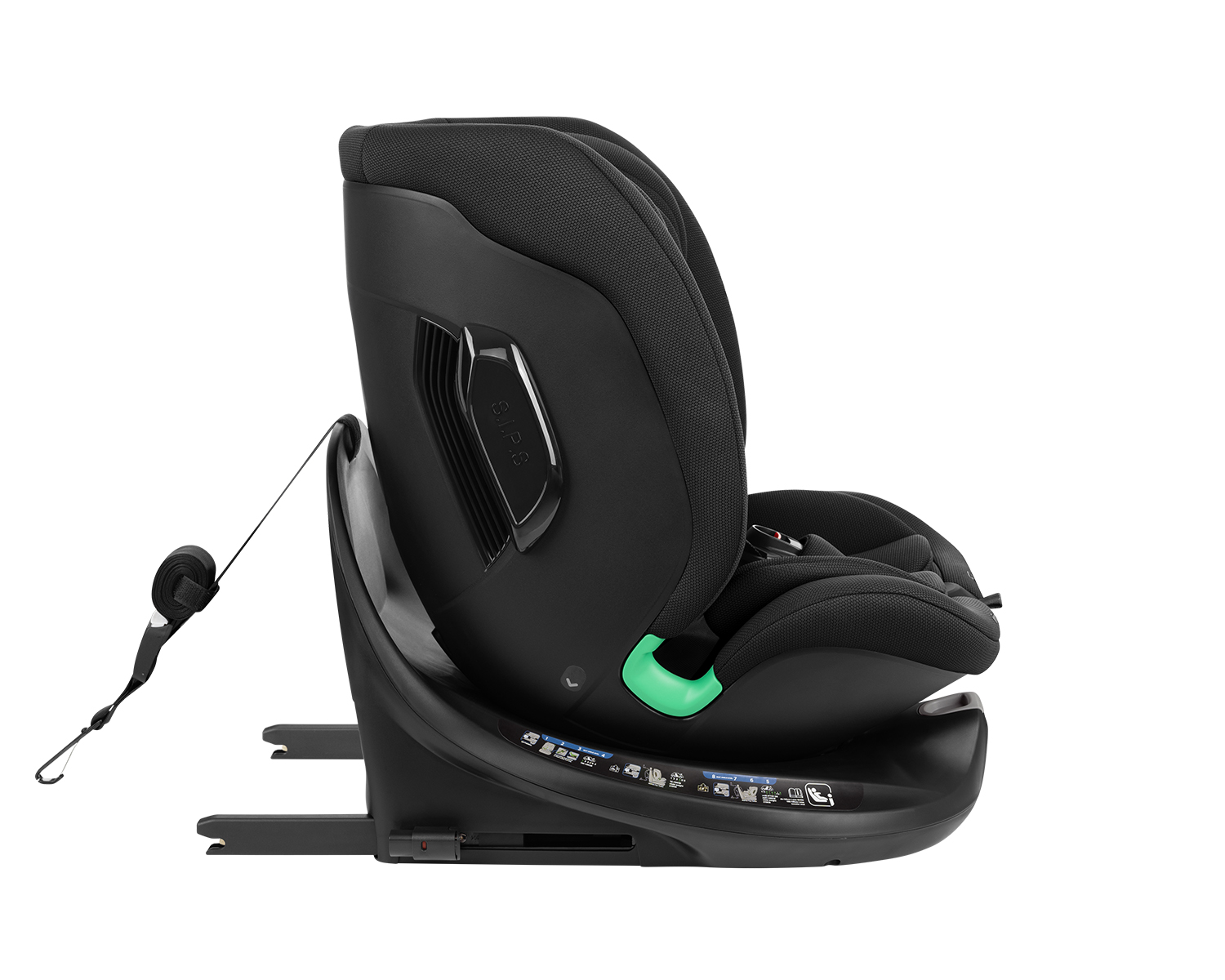 Стол за кола 40-150 см i-Tour i-SIZE Black