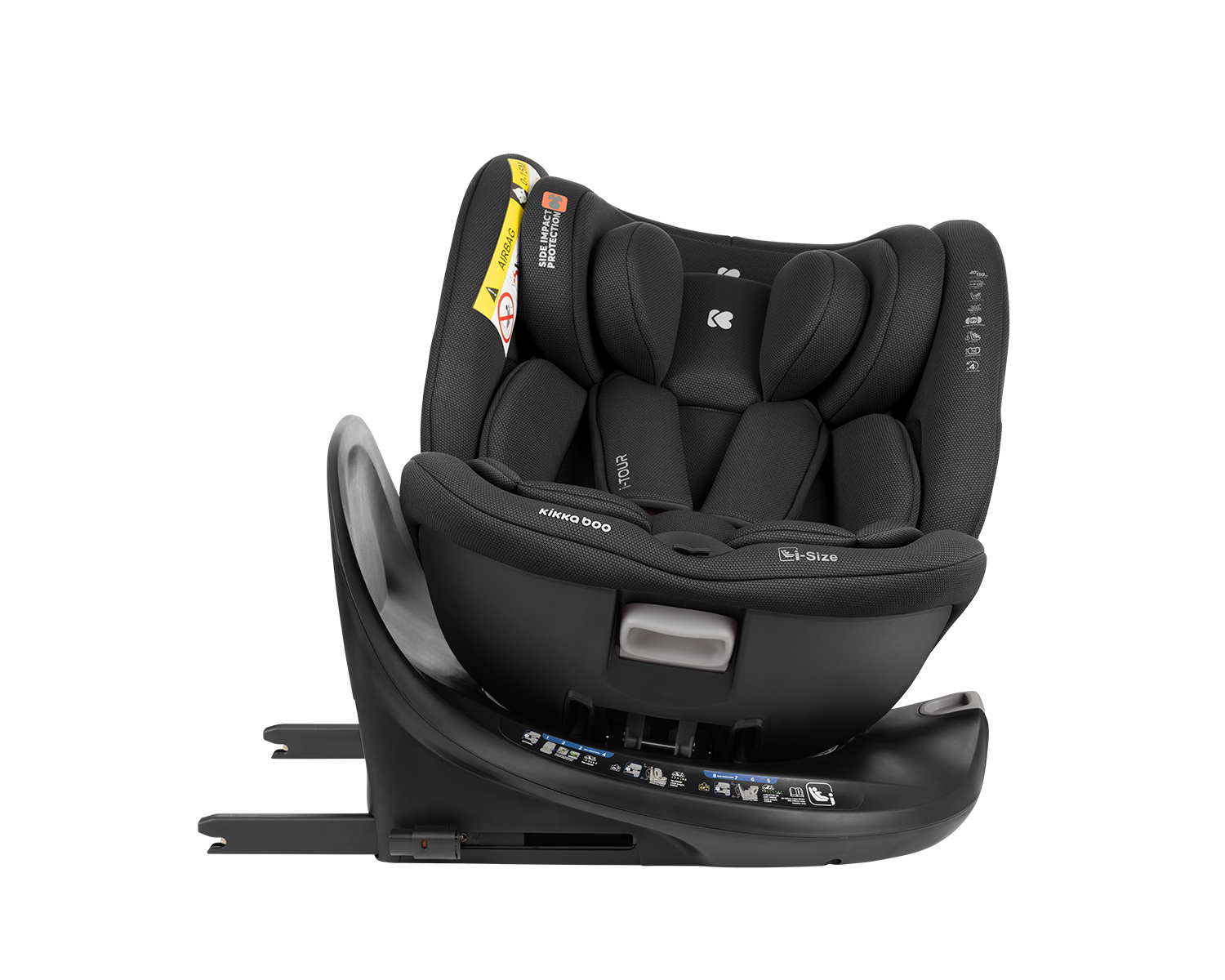 Стол за кола 40-150 см i-Tour i-SIZE Black