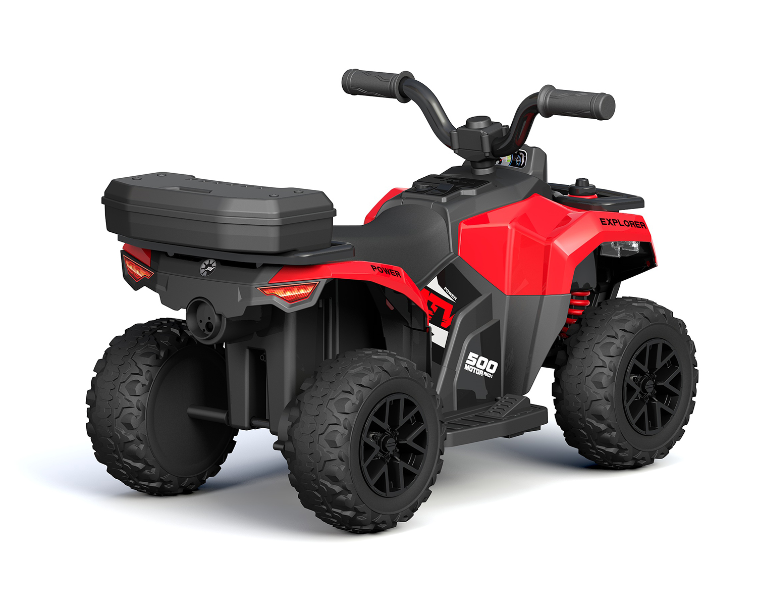 Акумулаторна кола ATV Master Red
