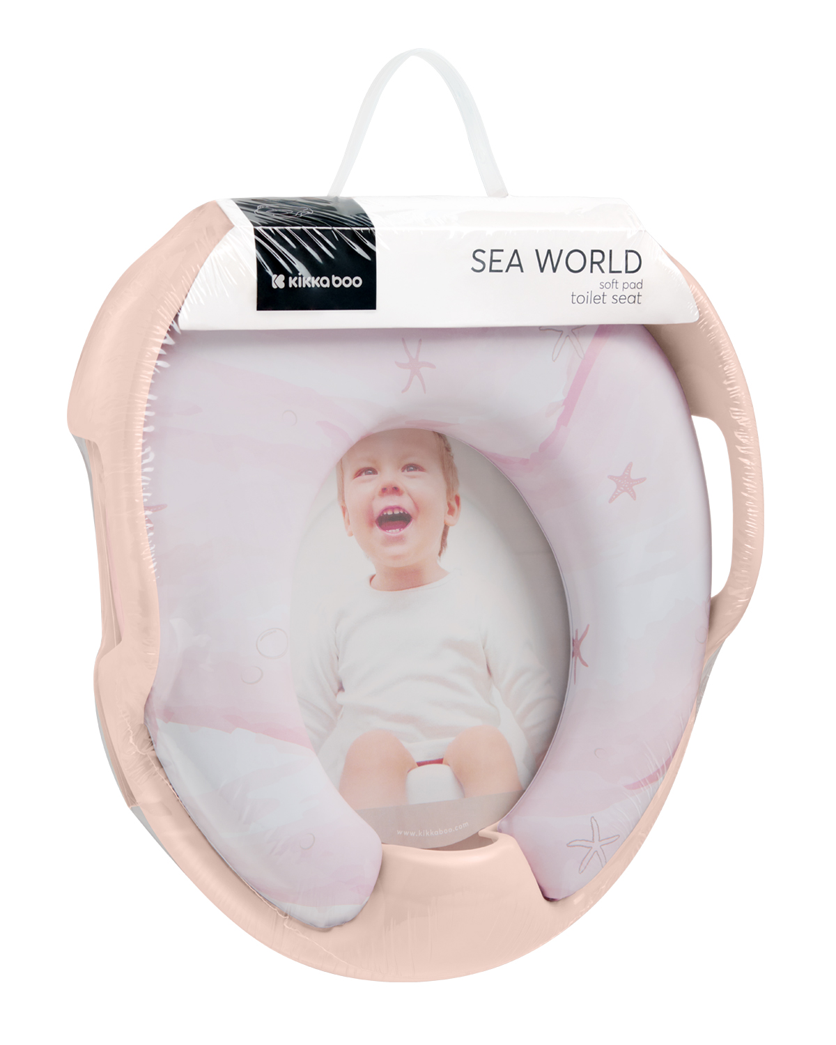 Тоалетна седалка Sea World Starfish Pink