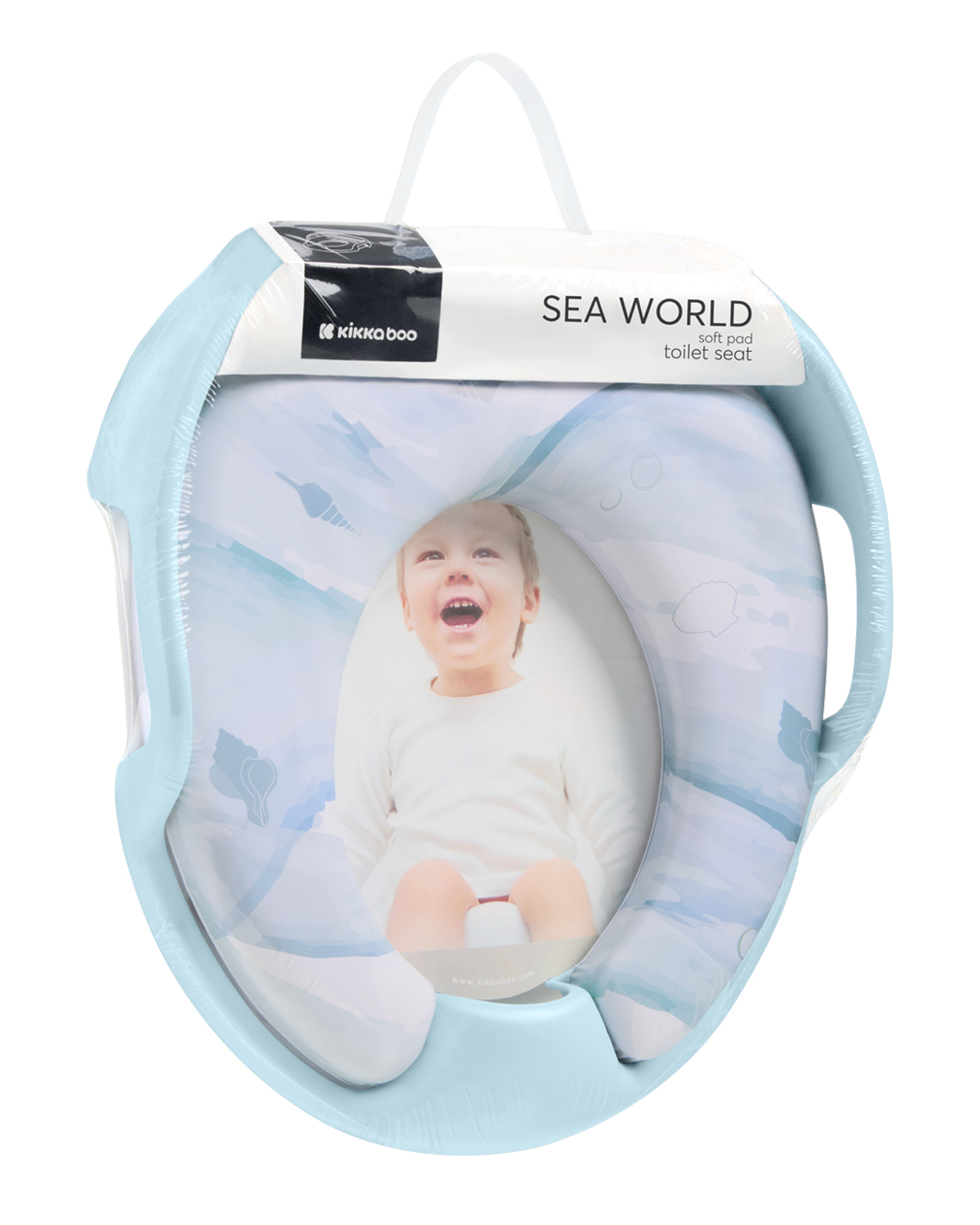 Тоалетна седалка Sea World Seashell Blue