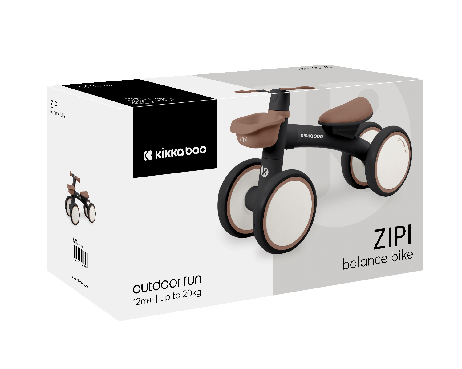 Колело Ride-On Zipi Black