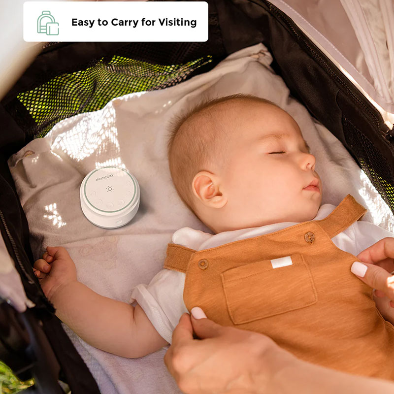 Музикална лампа с бял шум за бебета Momcozy 20 звука и мелодии