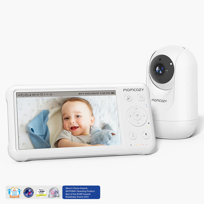 Бебефон с камера Momcozy 5" 1080P Full HD, BM01