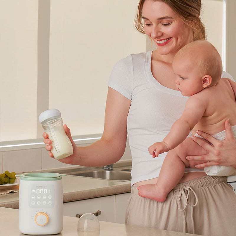Нагревател за бебешки шишета 4 в 1 Momcozy Nutri Smart