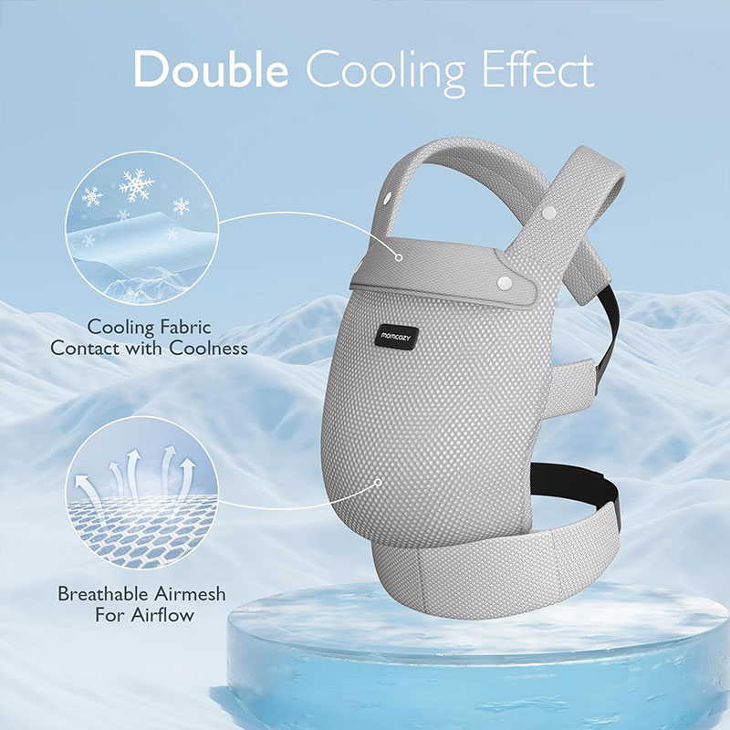 Ергономична раница Momcozy Air Mesh, 3 - 24 месеца