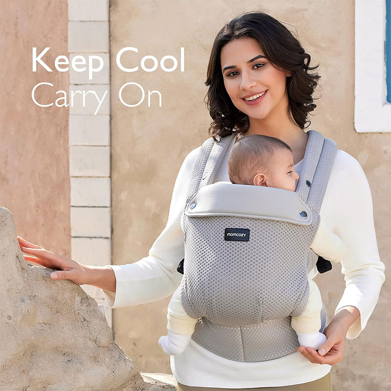 Ергономична раница Momcozy Air Mesh, 3 - 24 месеца