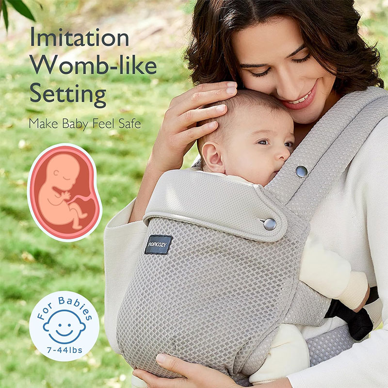 Ергономична раница Momcozy Air Mesh, 3 - 24 месеца