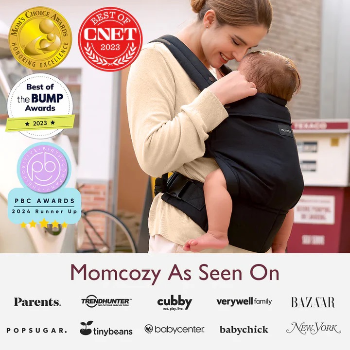 Ергономична раница Momcozy PureHug, 3 - 24 месеца