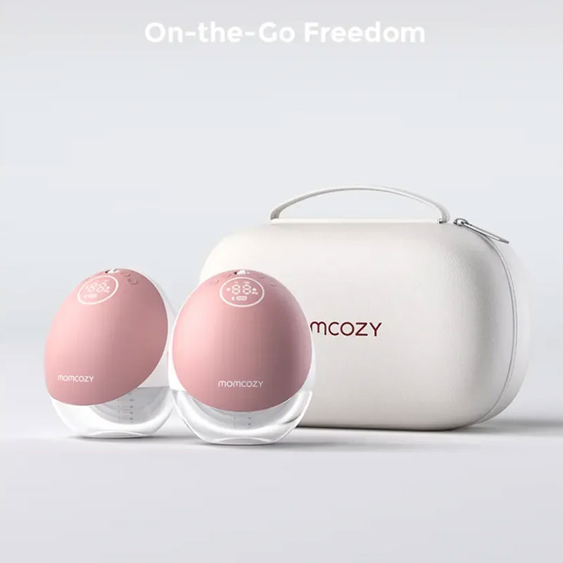 Смарт двойна електрическа помпа за кърма Momcozy M9 Hands-Free, с мобилно приложение