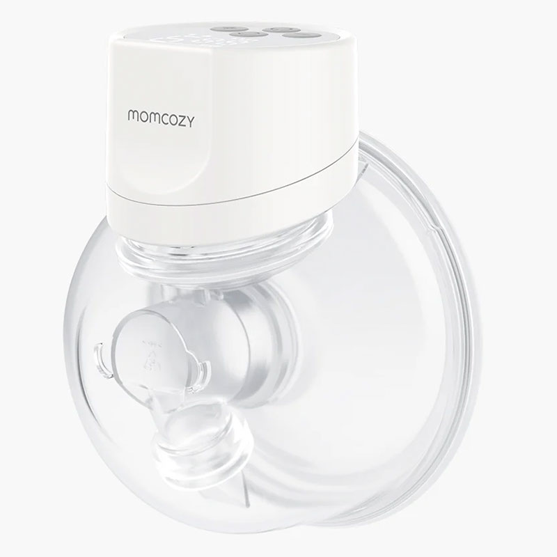 Електрическа помпа за кърма Momcozy S12 Pro, Hands-free, White